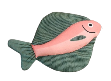 Игрушка WOGY Рыба шуршащая для собак 19*15*4 см