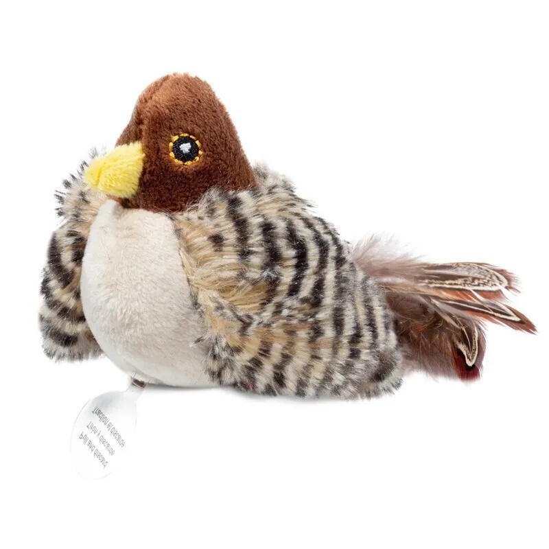 Игрушка Wogy Птичка со звуком для кошек 13*8 см