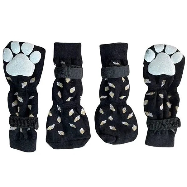 Носки PetFashion Барбос липа кнопка черный для животных