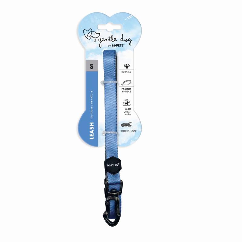 Поводок Mpets Gentle Dog синий для животных 2