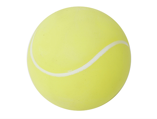 Мяч Каскад теннисный резина желтый для собак 7см 1