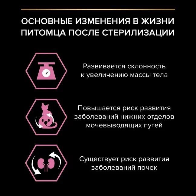 Pro Plan Sterilised Курица для кошек 400+200 г 2
