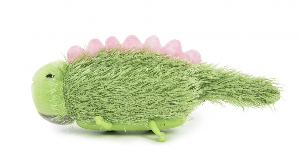 Игрушка Чистый котик Ящерица электронная для кошек 16*6*2,5 см