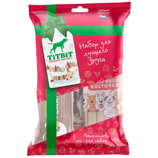 Набор Titbit НГ подарочный для собак 1