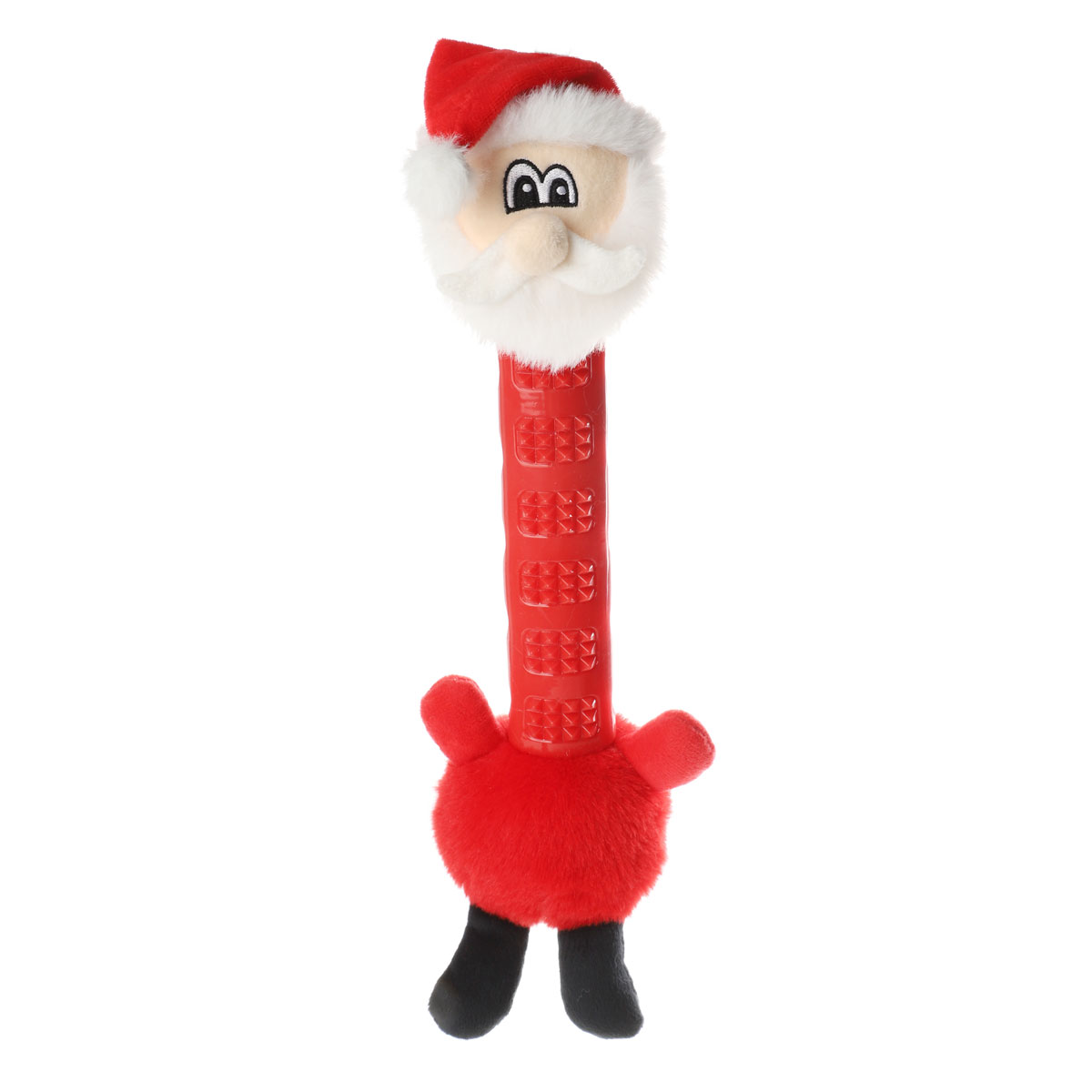 Игрушка Triol NEW YEAR Дед Мороз длинная шея для собак 47 см