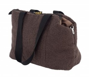 Сумка-переноска Pride Барашек коричневая для животных 46*25*23 см