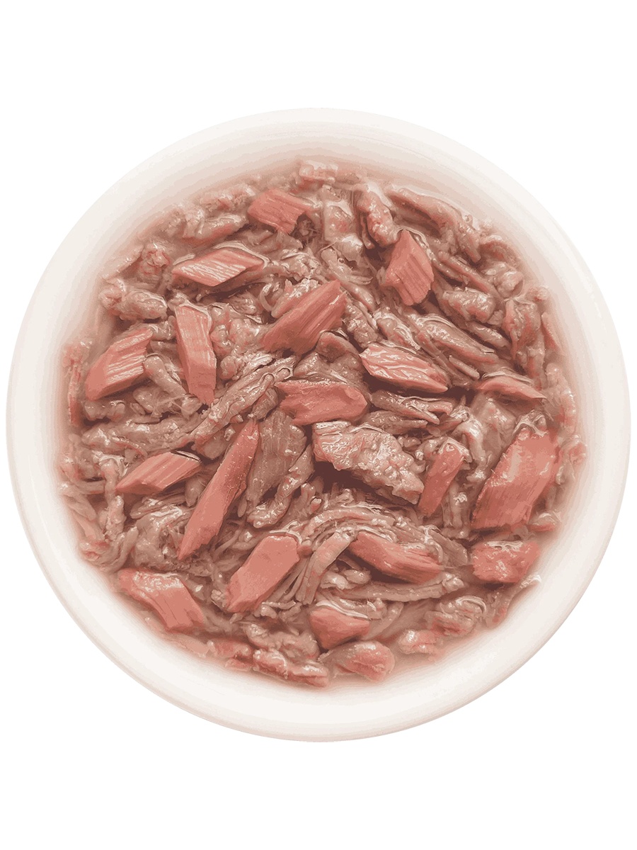 Деревенские Лакомства Утка с тунцом в нежном желе пауч для кошек 70 г 3