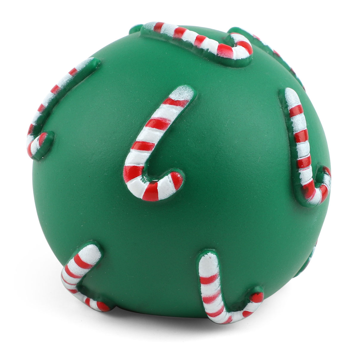 Мяч Triol NEW YEAR винил зеленый для собак 6,5 см