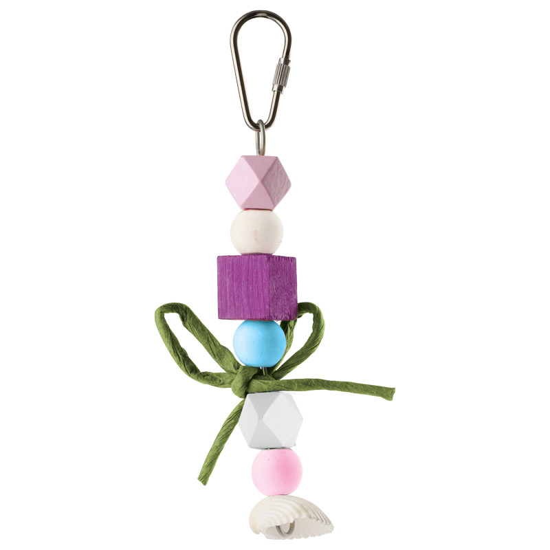 Игрушка Triol Бантик Акварель дерево для птиц 12,5-16*5 см