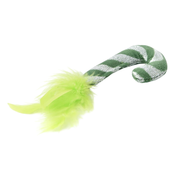 Игрушка Mr. Kranch Леденец с кошачьей мятой зеленый для кошек 9*3 см