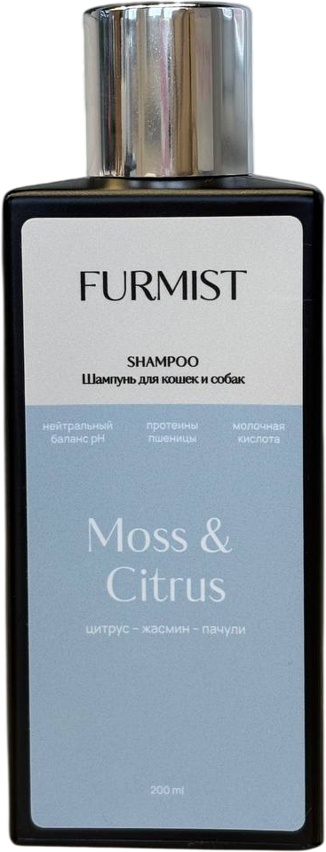 Шампунь-парфюм Furmist Moss&Citrus для собак и кошек 200мл