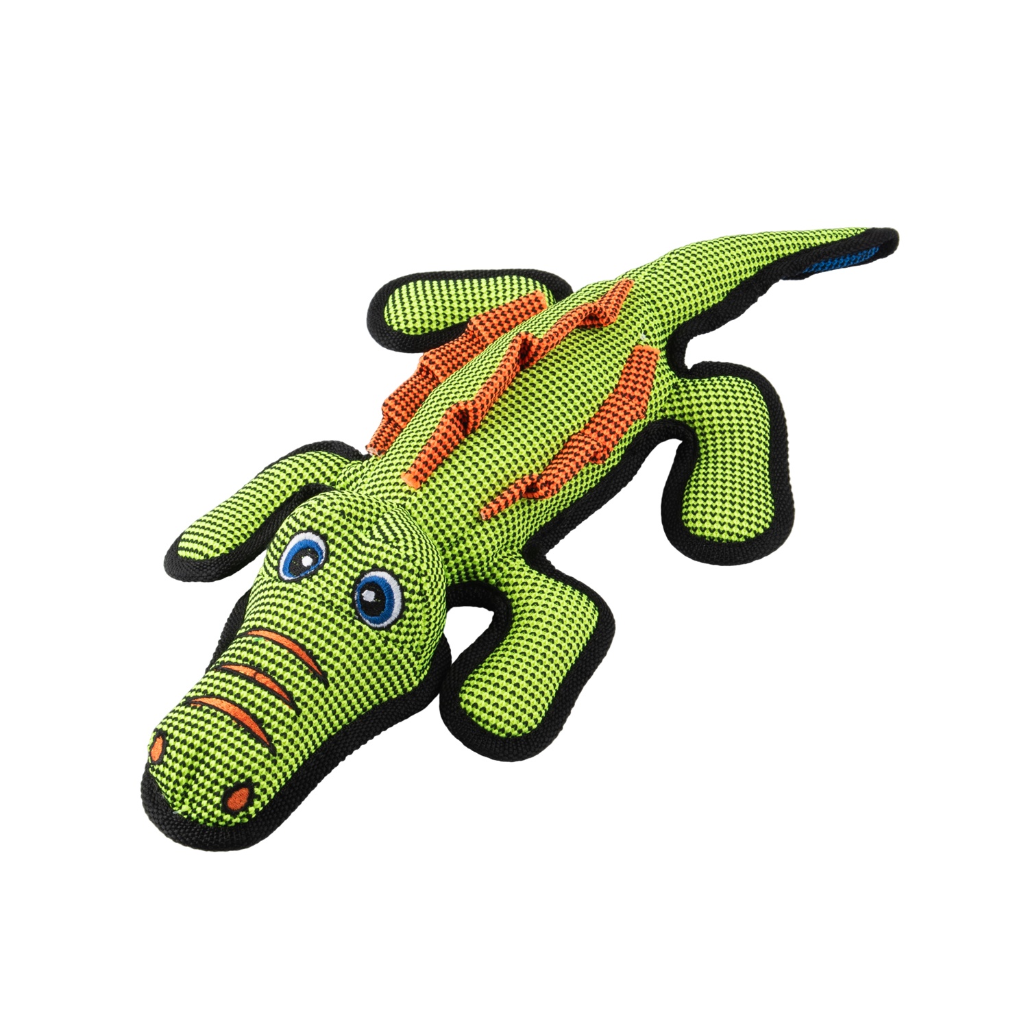 Игрушка Mr. Kranch Аллигатор  плюшевая с пищалкой зеленый для собак 47 см