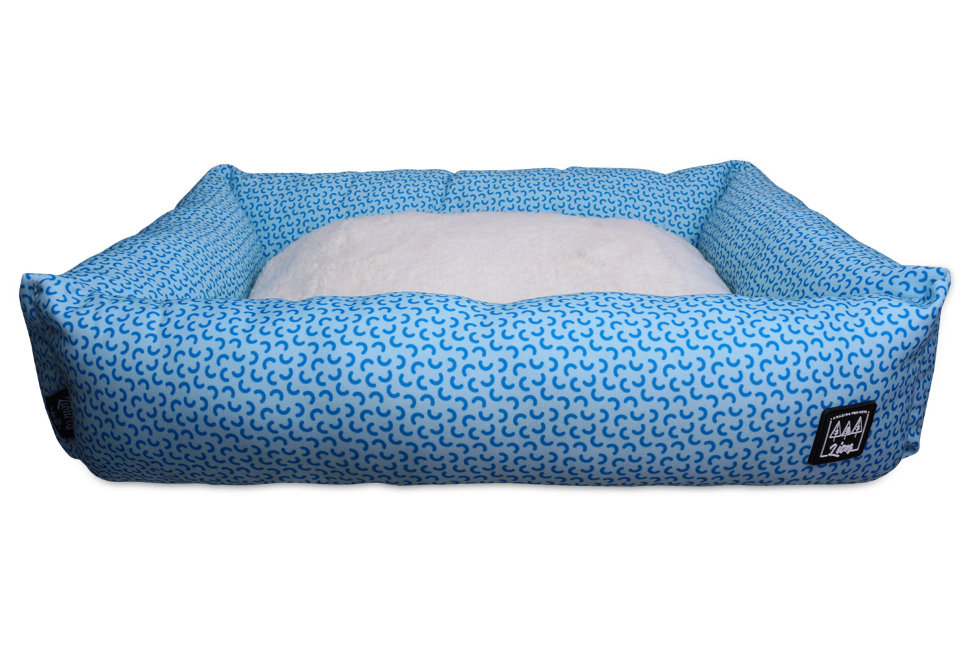 Лежанка Lion Pets NORDLYS LP-670-11 голубой для животных 60*48*13 см