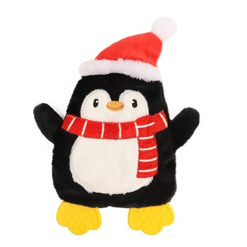 Игрушка GiGwi X-mas Tales Пингвин шуршащий мягкая для собак 23,5 см