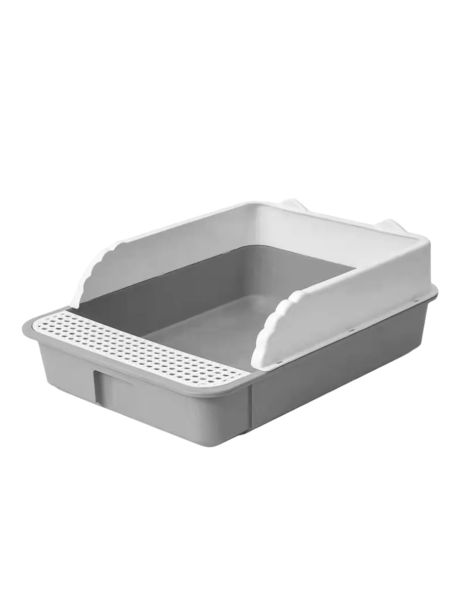 Туалет Wogy с высокими бортами и совком для кошек 52*37,5*20 см