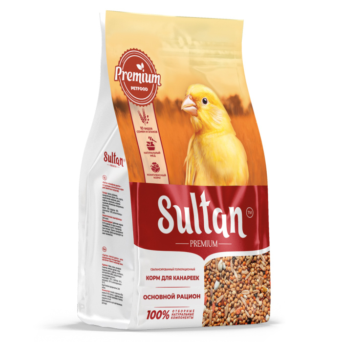 Sultan корм Основной Рацион для канареек 400 г