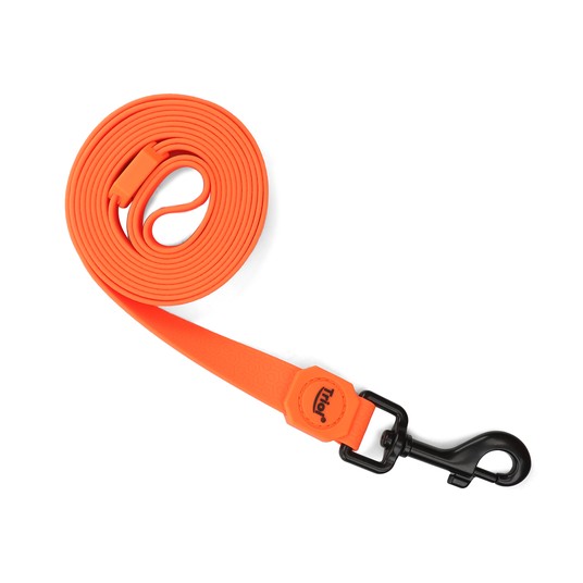 Поводок Triol Матрица биотан оранжевый для собак 3