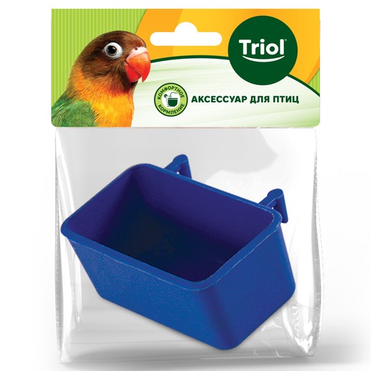 Кормушка Triol Чижик (пакет с клапаном) для птиц и грызунов 8*5,5*3 см