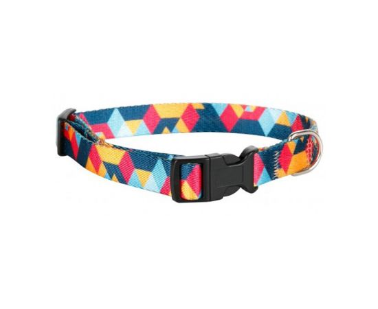 Ошейник Аркон Dog&Vogue Shape разноцвет нейлон для животных 2*33-50 см