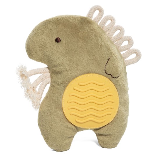 Игрушка Triol Динозаврик с тренажером для зубов для собак 16,5 см