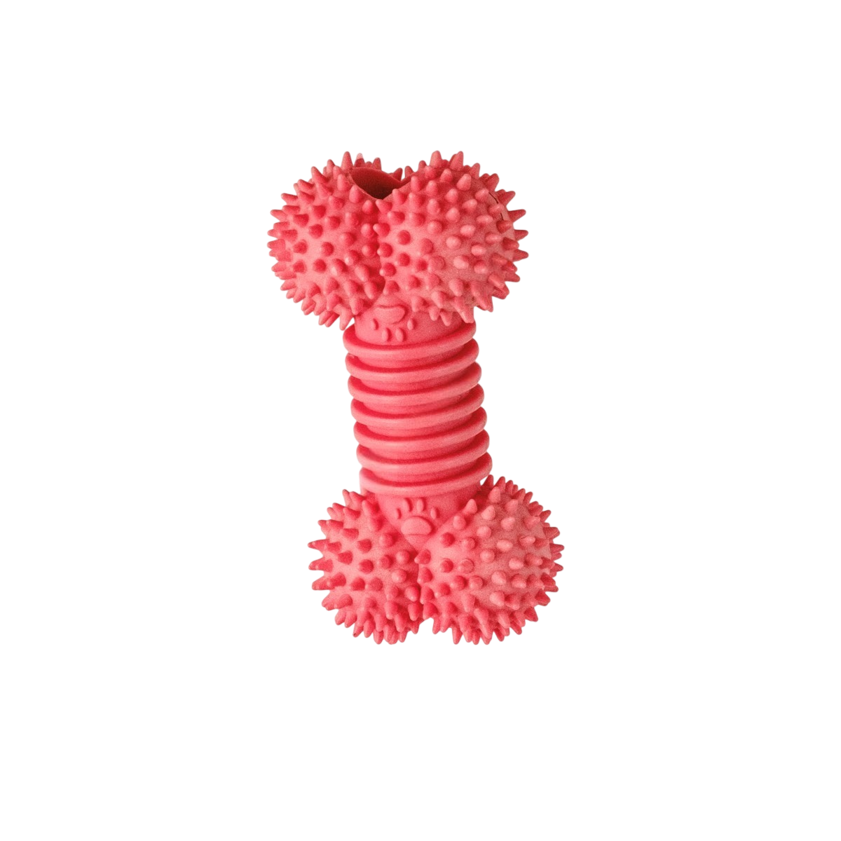 Игрушка Wogy Кость игольчатая с отверстием ароматизированная микс для собак 12*6*4 см