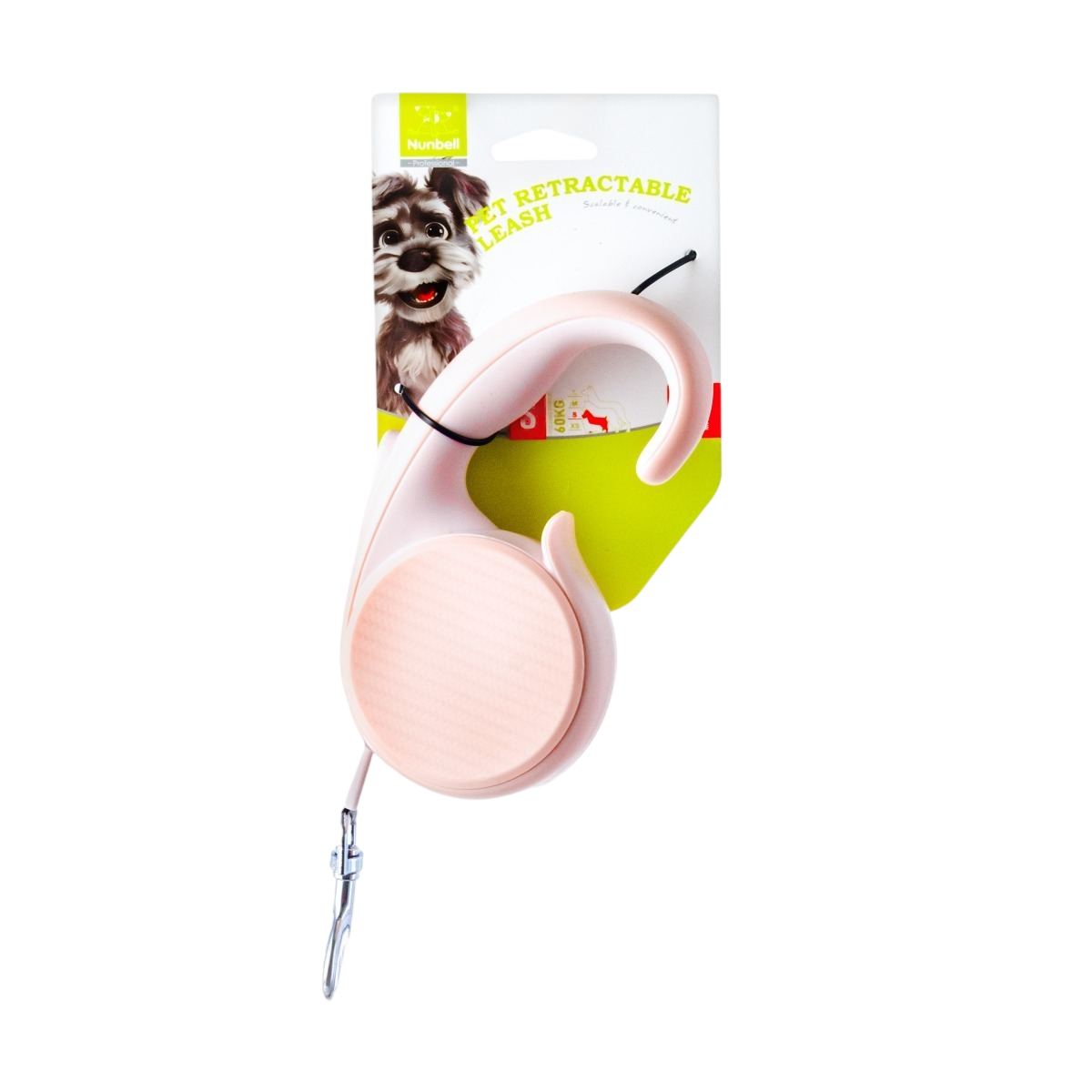Поводок-рулетка Nunbell до 15 кг 3 м в асс для собак