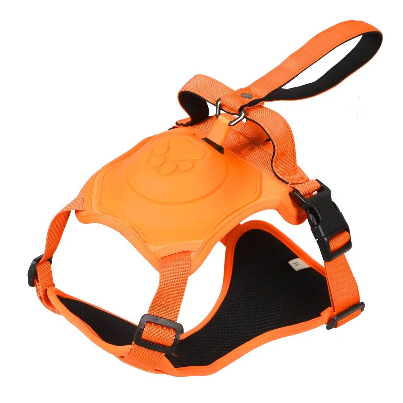 Шлейка-рулетка Rich Breed оранжевый 16-33 кг для собак M 16-23/22-27см*1,3 м