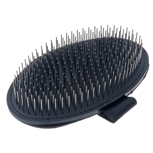 Щетка DeLiGHT резиновая мет зуб на руку д/жив 3