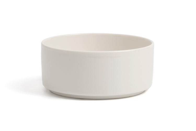 Миска Wogy керамическая белый для животных 1 л