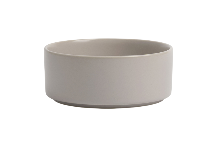 Миска Wogy керамическая серый для животных 350 мл