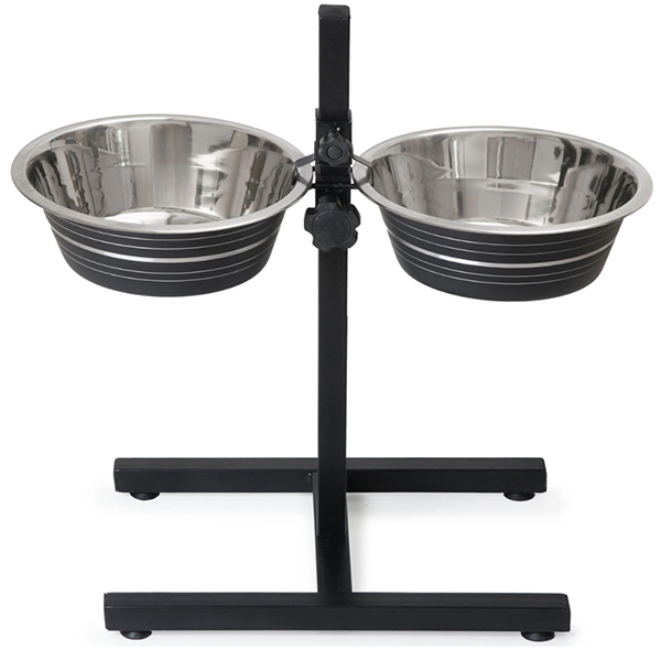 Миска двойная Double Diner на штативе для собак 2*1,75 л