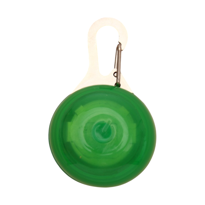 Маячок Пижон Сфера 3 режима свечения пластик зеленый для собак 2*1,5 см