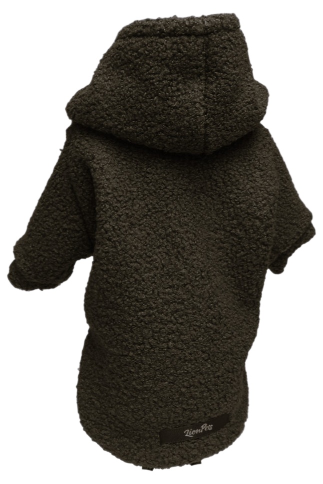 Толстовка Lion Букле LPKБ-0460 хаки для собак L 29 см