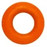 Игрушка Bullka Toys Кольцо среднее толстое оранжевое для собак