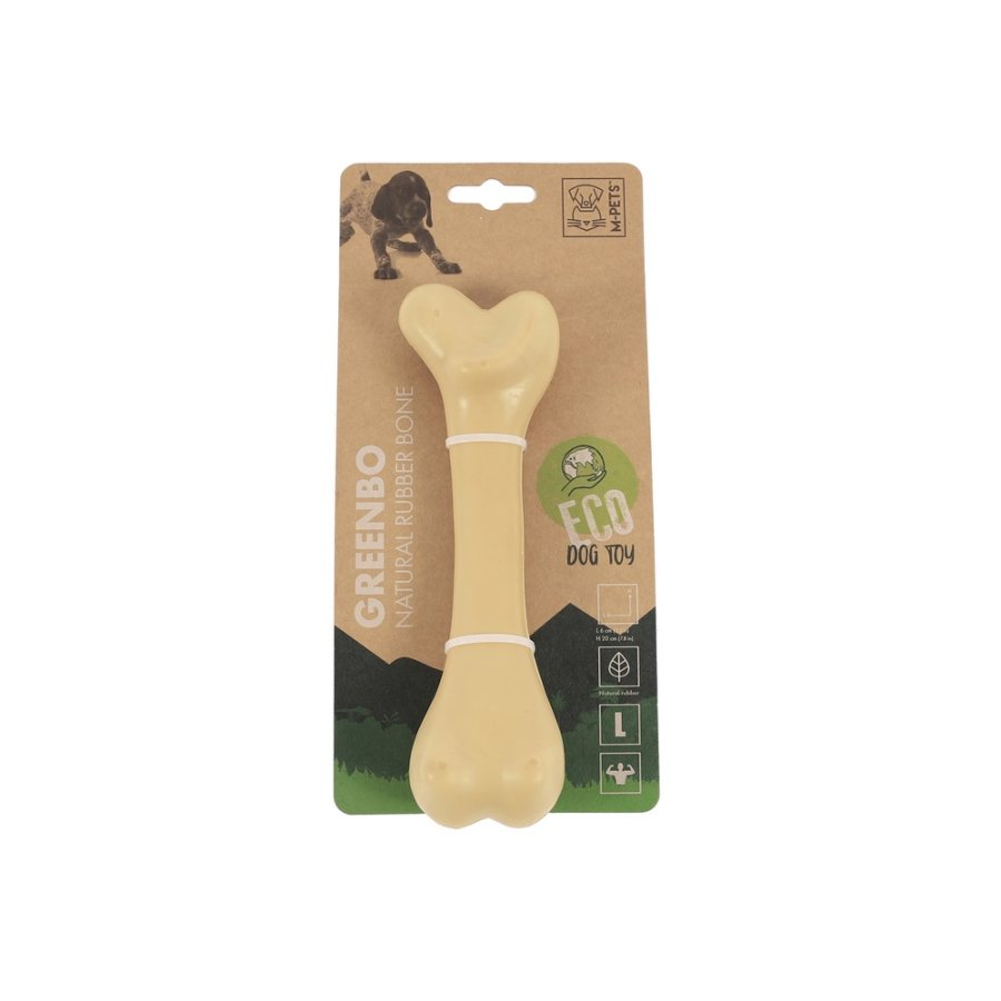 Игрушка Mpets Greenbo Кость из натурального каучука для собак L 20*6*4,5 см