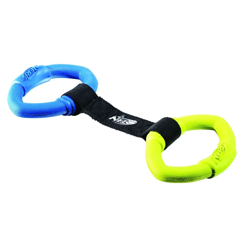 Игрушка Nerf Кольца резиновые с нейлоновой перемычкой для собак 32,5 см