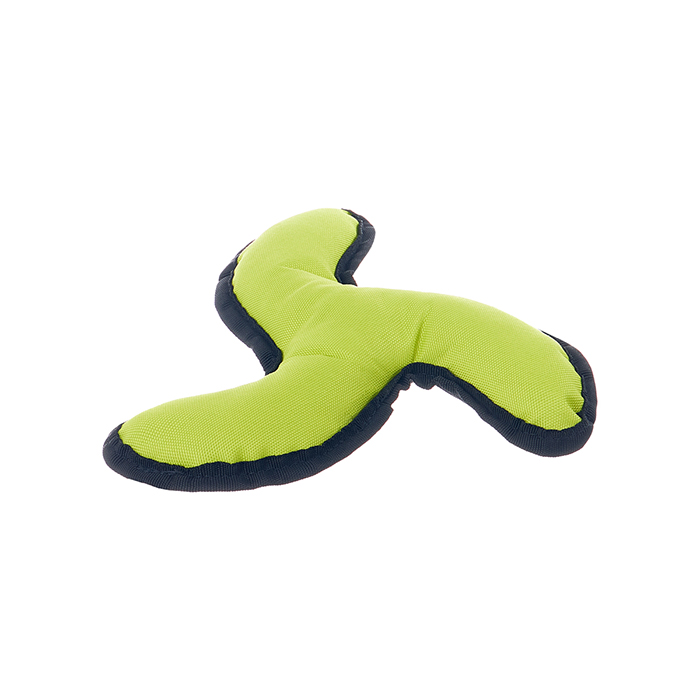 Игрушка ZooOne Вертушка малая с хрустом оксфорд для собак 19*4 см