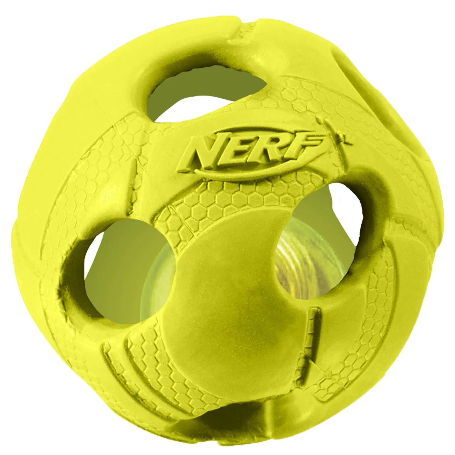 Игрушка Nerf Мяч светящийся для собак 9 см 2