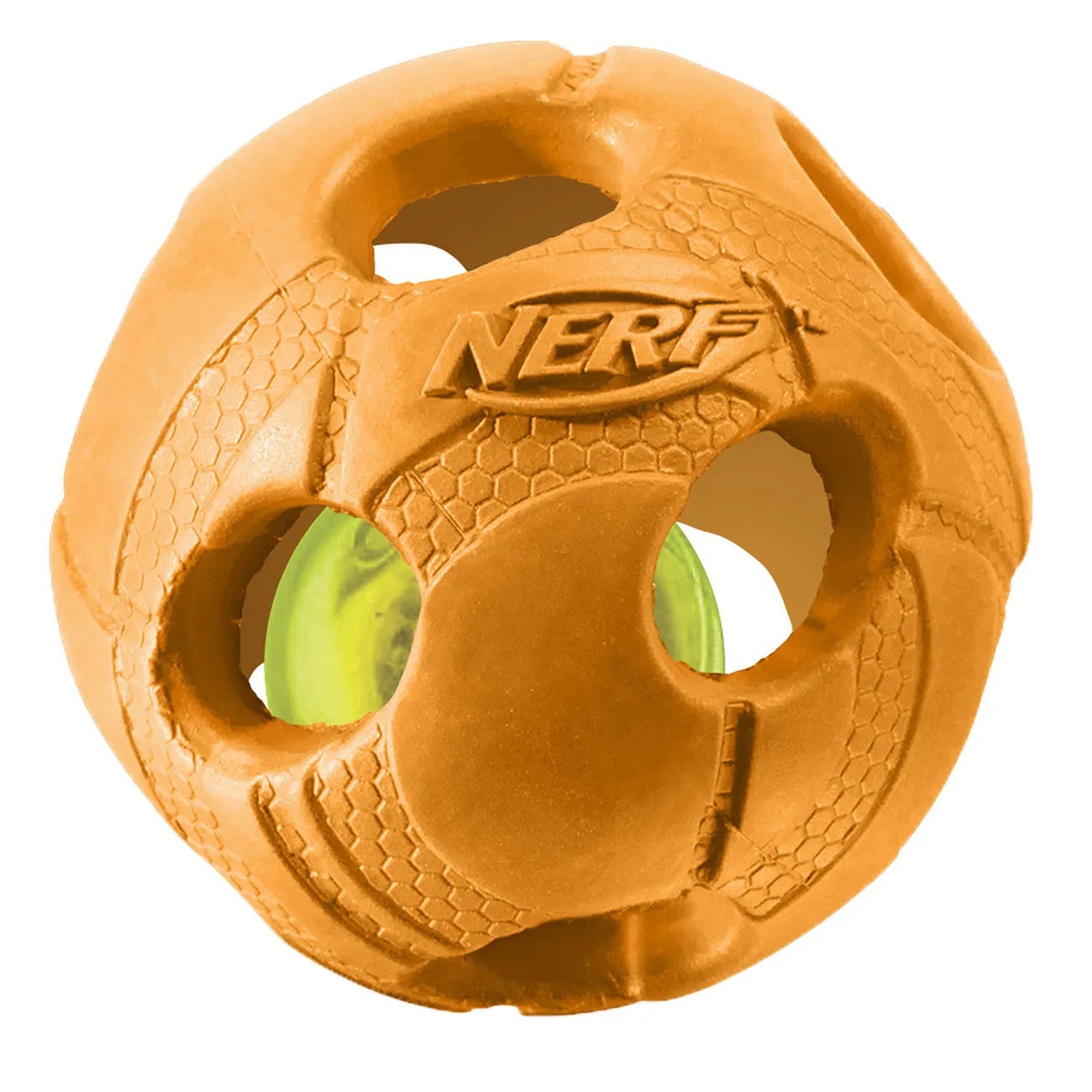 Игрушка Nerf Мяч светящийся для собак 9 см 1