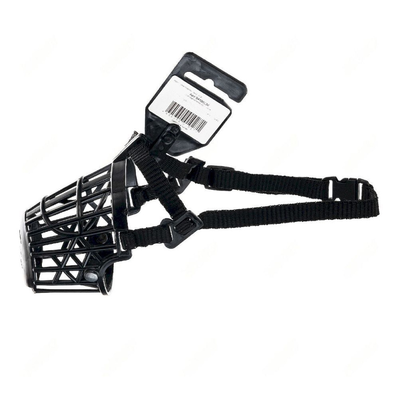 Намордник Каскад термопластик №2 черный для собак