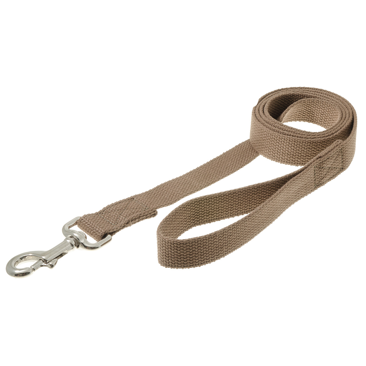 Поводок V.I.Pet брезент сшивной стальной карабин для собак 2,5 см*1,5 м
