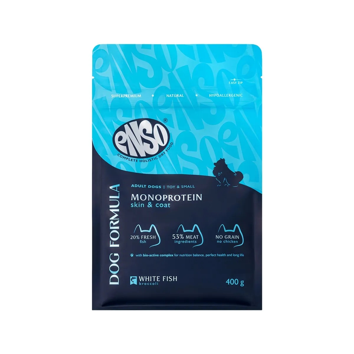 Enso Monoprotein Mini Adult белая рыба/брокколи для собак