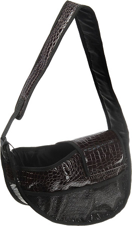 Сумка ЗооМарк № 1 Рептилия кожа зам прогулочная для кошек