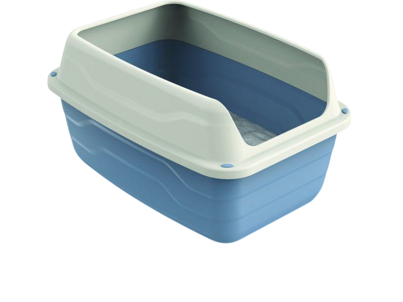 Туалет Georplast Colosseo с бортом синий д/кош