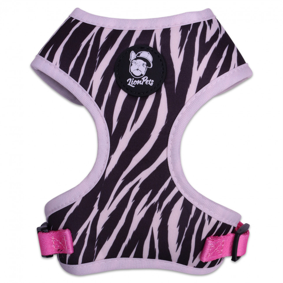 Шлейка Lion нейлон цветной для собак 1,5*35-44/40-55 см