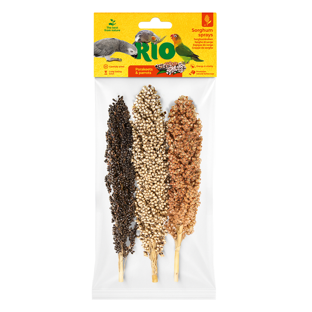 Rio Сорго в колосьях лакомство д/сред и круп попугаев 3 шт