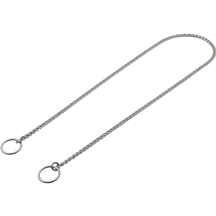 Цепочка-кобра V.I.PET рывковая хромированная 1,4мм*55см