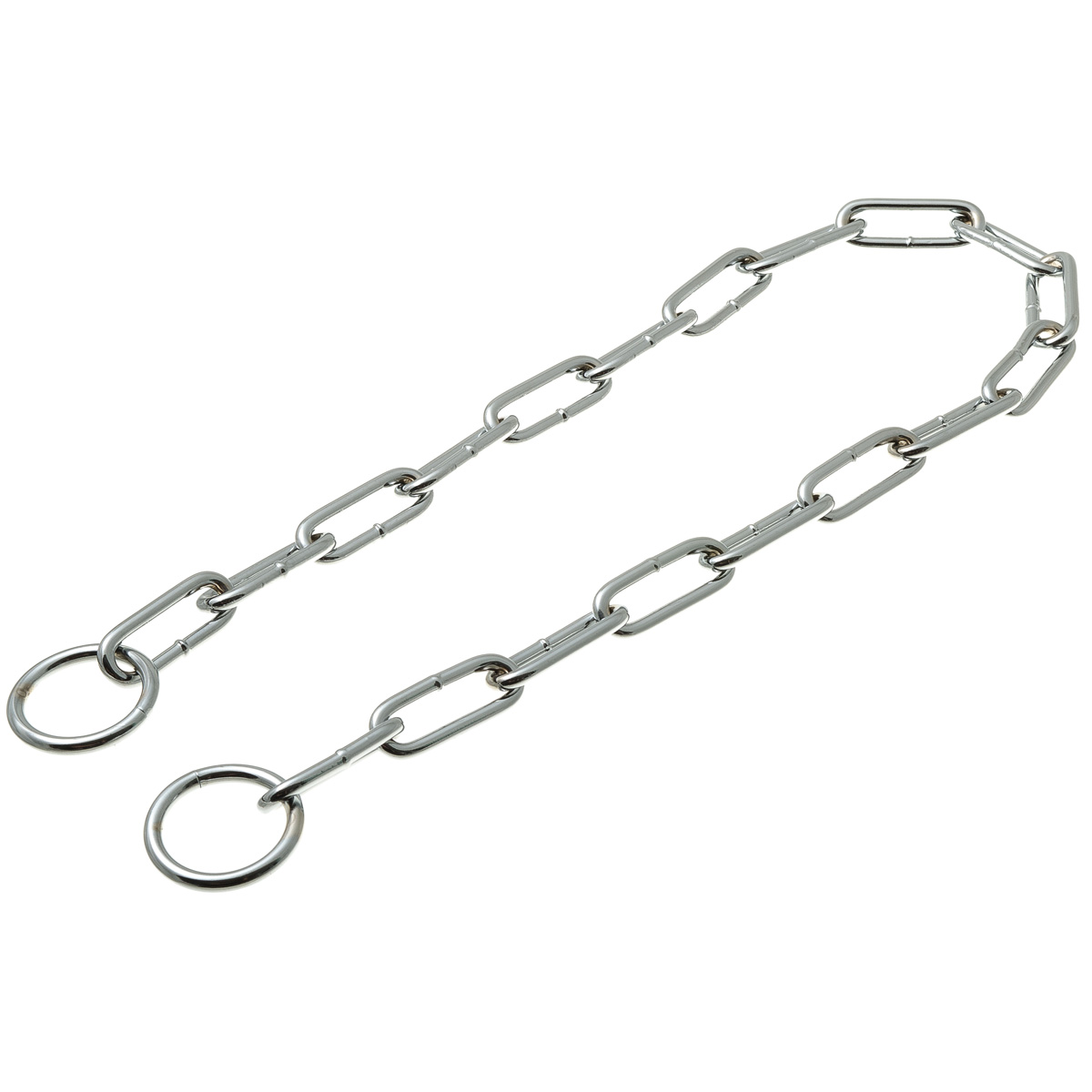 Цепь V.I.PET овальная прямая для собак 4 мм*24*60 см