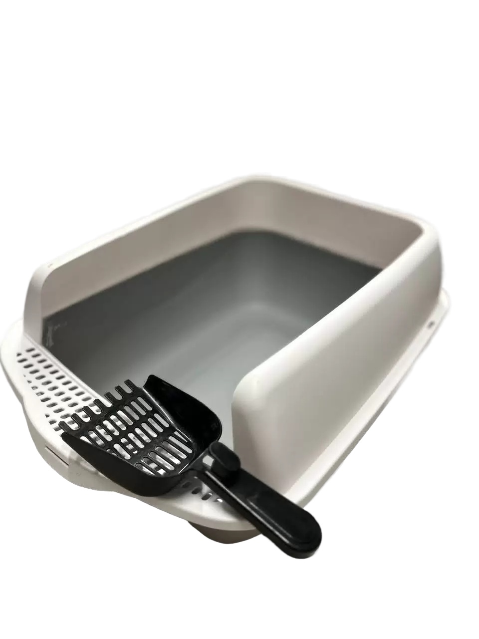 Туалет Wogy с совком в ассортименте для кошек 49*34*23см