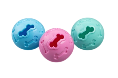 Игрушка Wogy Мяч полый с отверстиями для собак 7 см